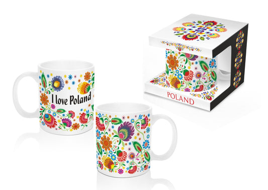 FOLK - Mug Boss 300ml (10 fl oz) I love Poland