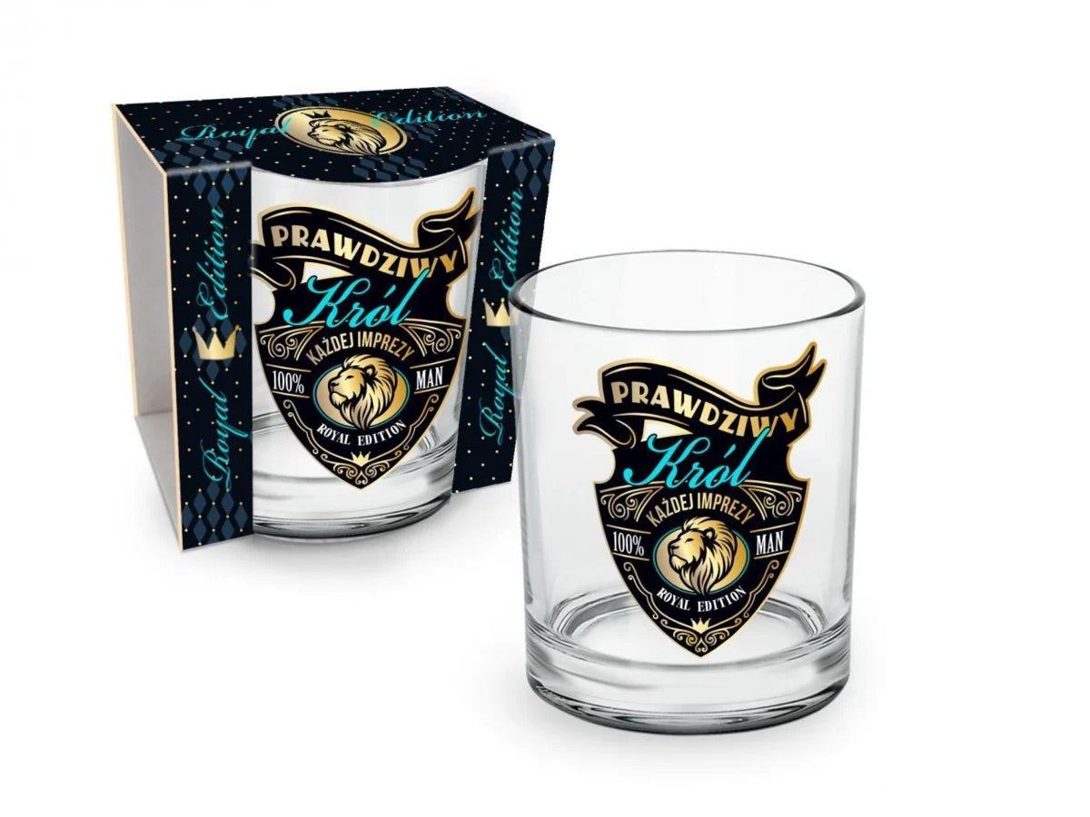 ROYAL EDITION - Whiskey glass Indro 270ml (9lf oz) The Real King