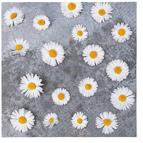 Paper Napkins Daisies