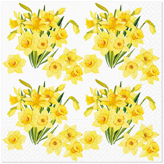 Paper Napkins Daffodills