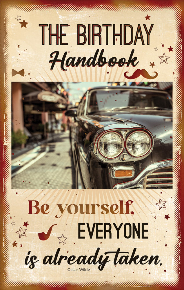Birthday Card The Birthday Handbook Car