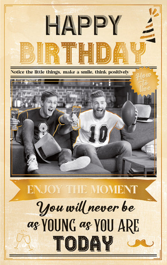 Birthday Card Enjoy The Moment